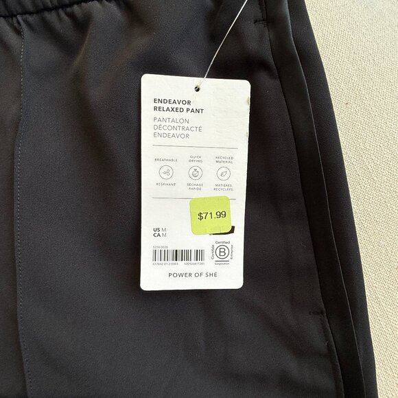 NWT Athleta Endeavor Relaxed Pant - Size M - Picture 5 of 6